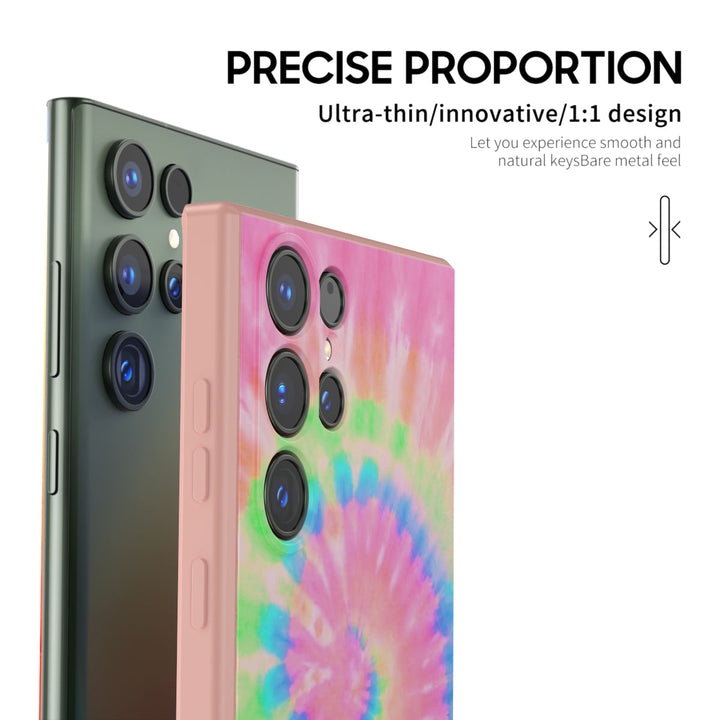 Samsung Tie Dye Series | " Dream " Liquid Silicone Phone Case