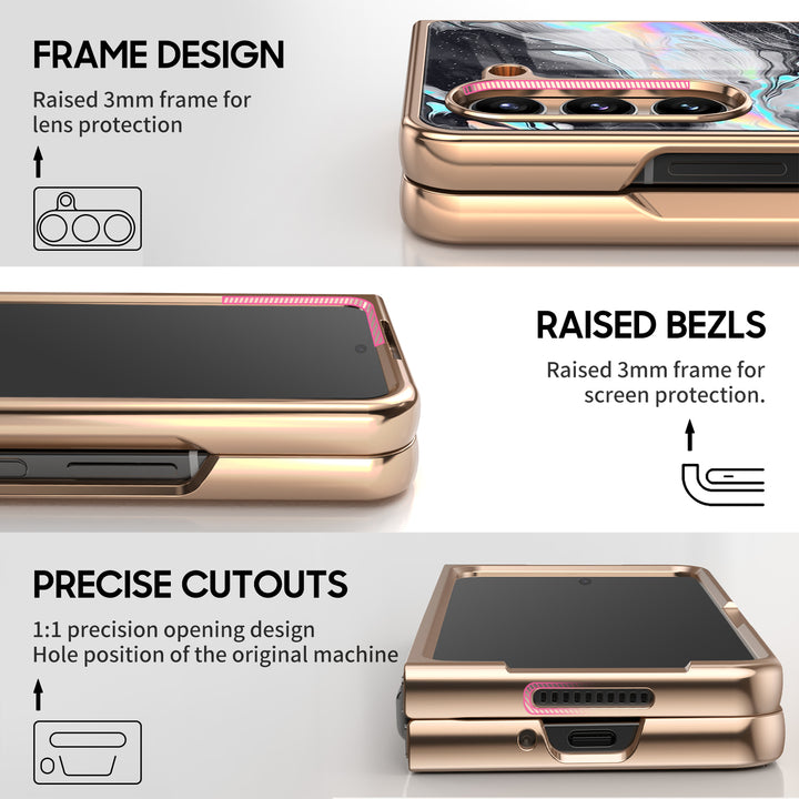 " Distorted Spacetime " | Samsung Tempered Glass Case