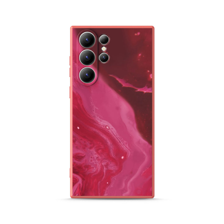 " Fuchsia " | Samsung Liquid Silicone Case