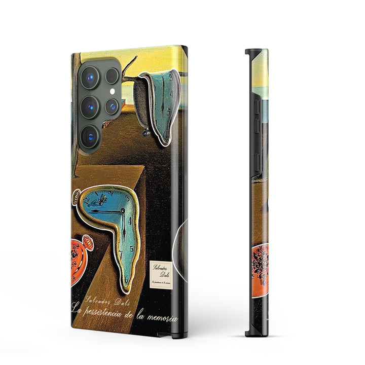 Samsung Oil Painting Series |  " The Persistence of Memory " Liquid Silicone Phone Case