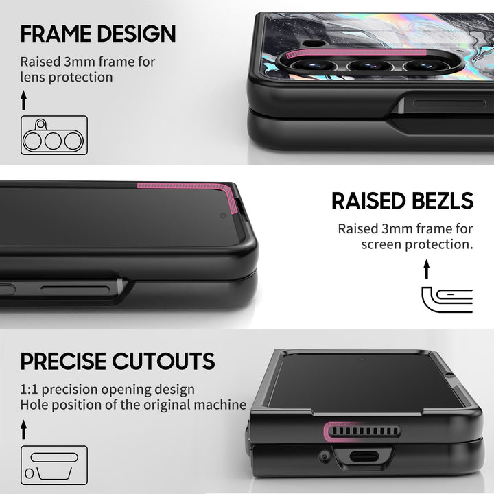 " Distorted Spacetime " | Samsung Tempered Glass Case