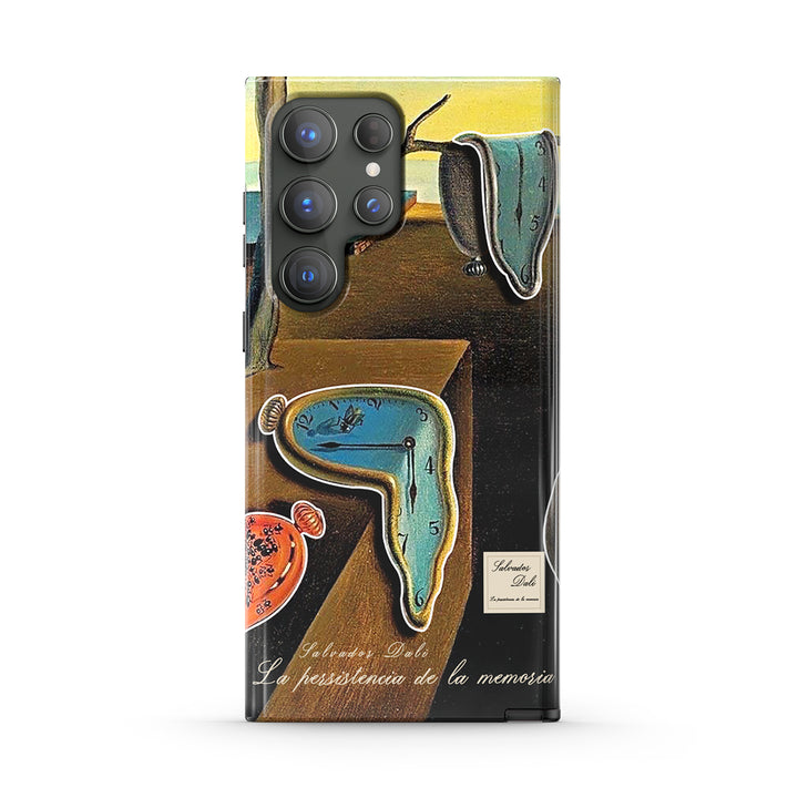 Samsung Oil Painting Series |  " The Persistence of Memory " Tempered Glass Phone Case