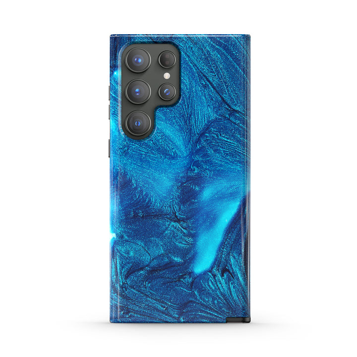 Samsung Galaxy Series | " lce World " Liquid Silicone Phone Case