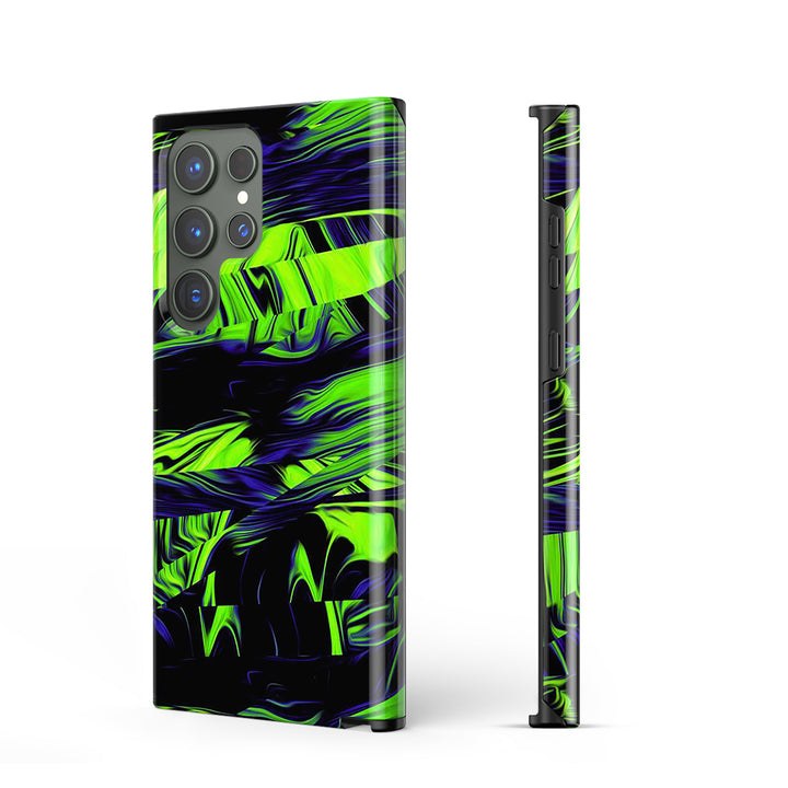 Samsung Dark Style Series | " Spy Green " Liquid Silicone Phone Case