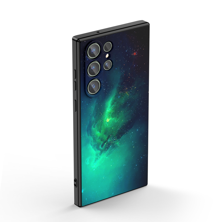 Samsung Galaxy Series | " Milky Way-Aurora " Liquid Silicone Phone Case