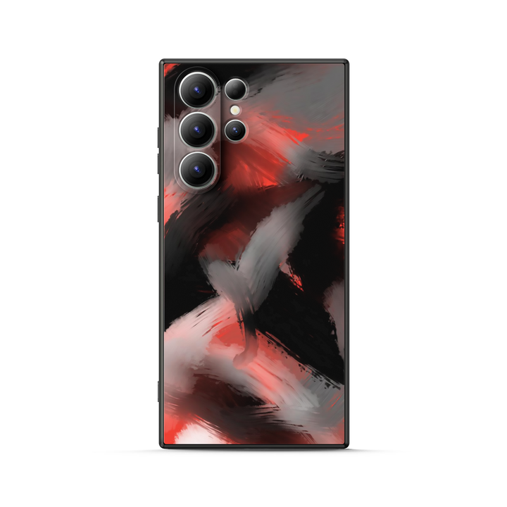 Samsung Dark Style Series | " lnk-Koi " Liquid Silicone Phone Case