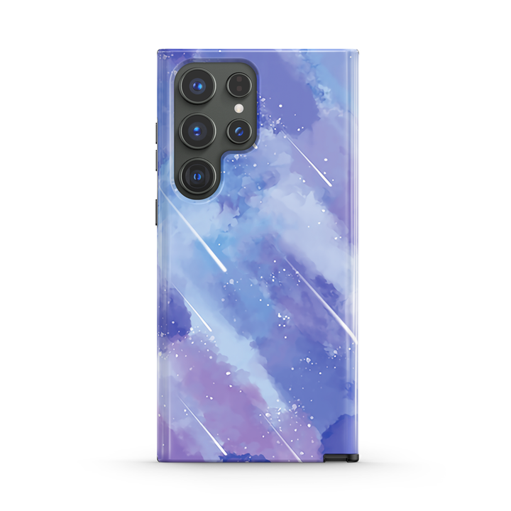 Samsung Watercolor  Series | " Night Sky " Tempered Glass Phone Case