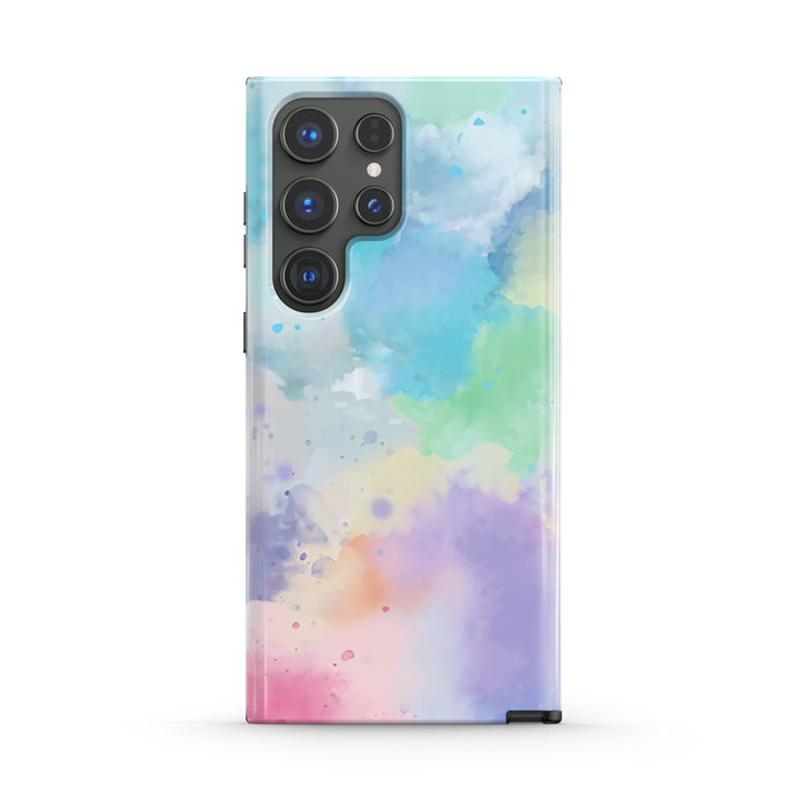 Samsung Watercolor  Series | " Ice Cream " Tempered Glass Phone Case