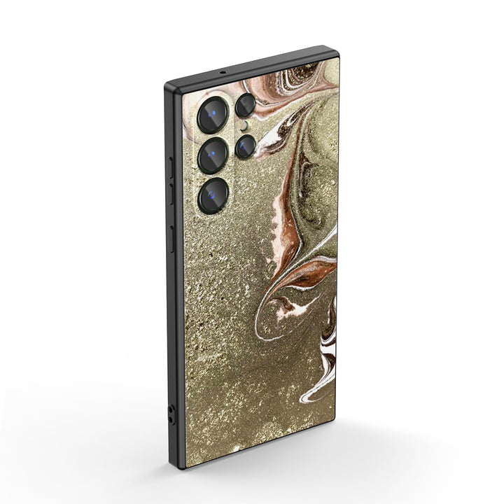 Samsung Gilt Series | " Gilded Sand " Liquid Silicone Phone Case