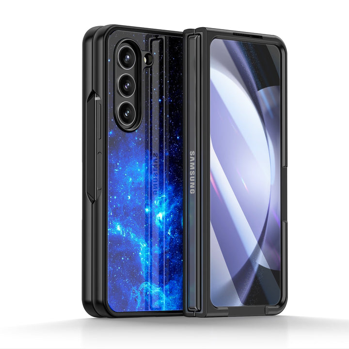 " Milky Way-Pole Ice " | Samsung Tempered Glass Case