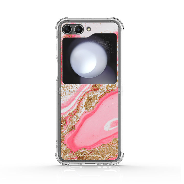 " Pink Lake " | Samsung Electroplated Glass Case