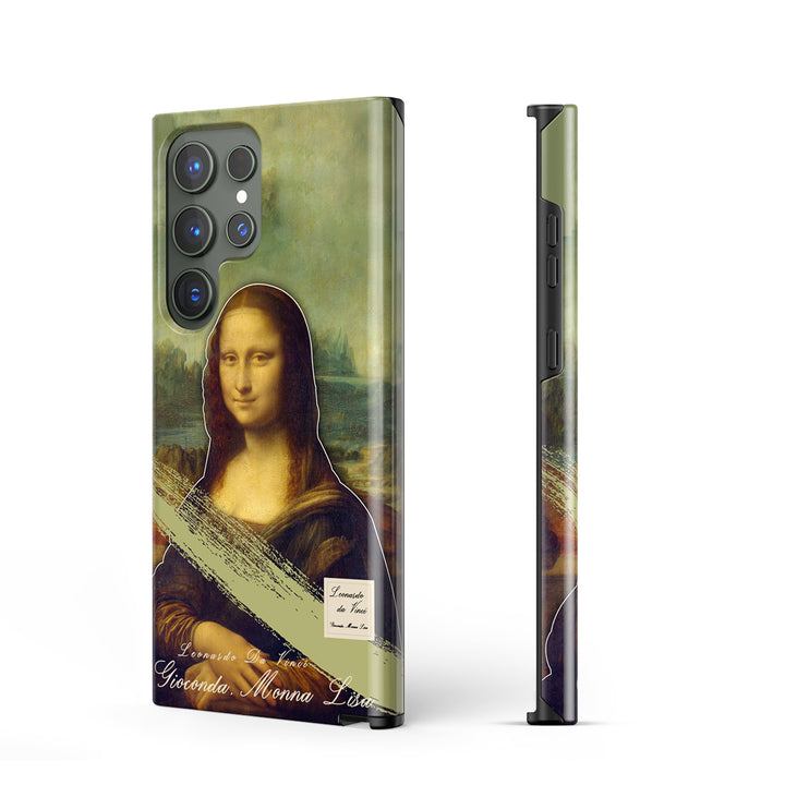 Samsung Oil Painting Series |  " Mona Lisa " Liquid Silicone Phone Case