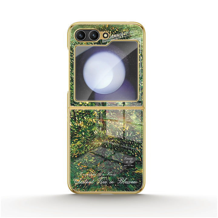 " Chestnut Tree ln Blossom " | Samsung Electroplated Glass Case