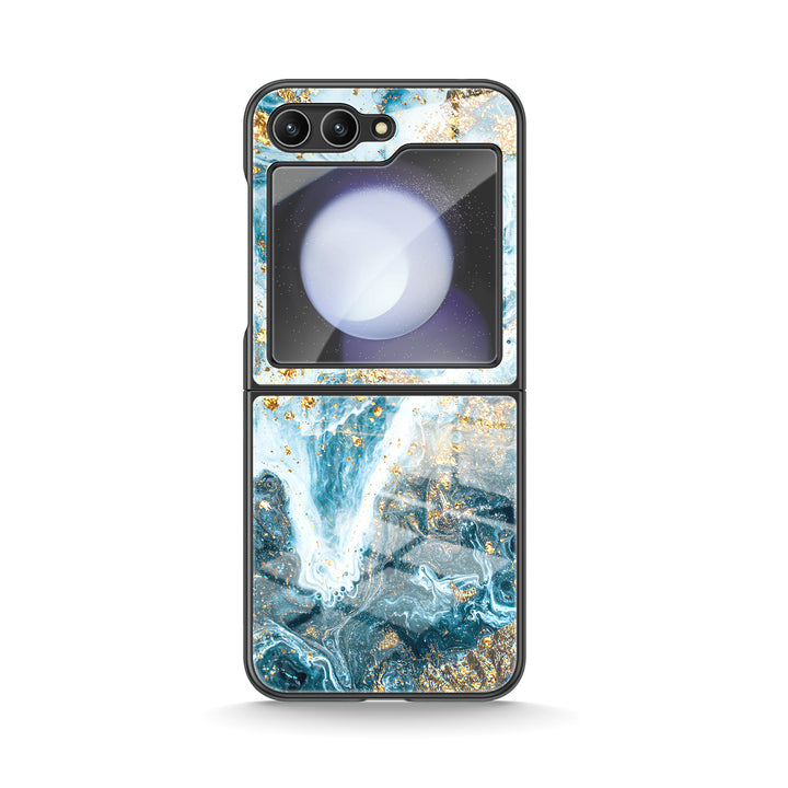 " Hurricane Waves " | Samsung Electroplated Glass Case