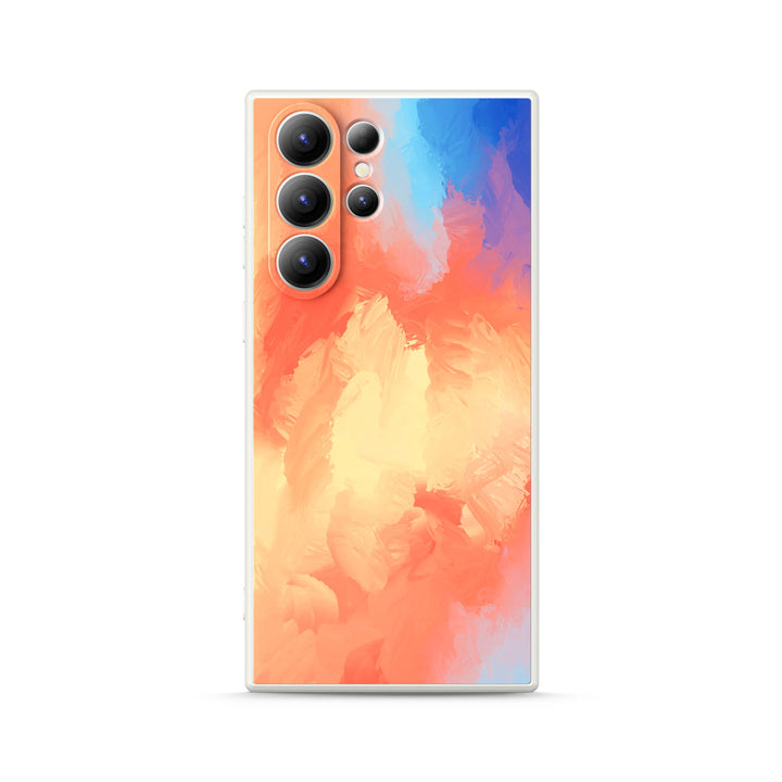 " Fire Cloud " | Samsung Liquid Silicone Case