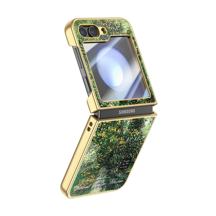 " Chestnut Tree ln Blossom " | Samsung Electroplated Glass Case