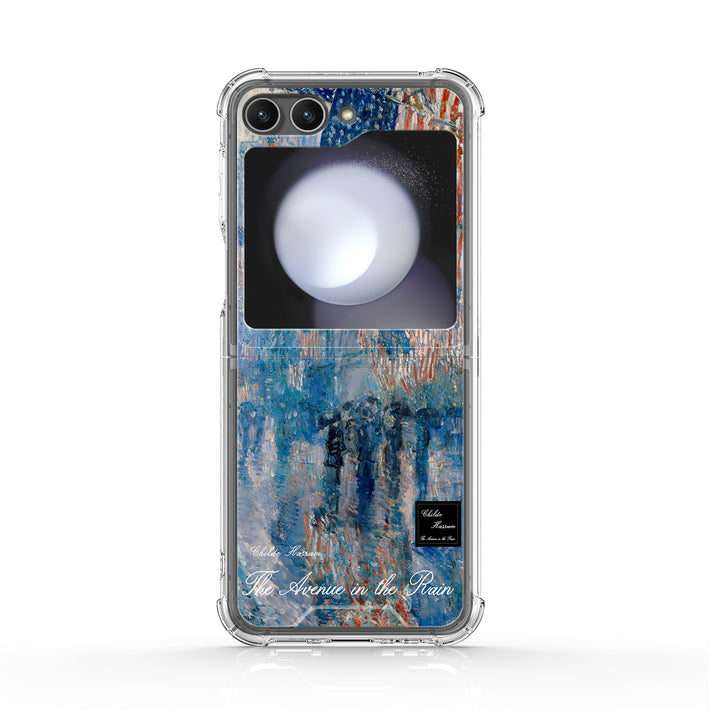 " The Avenue in the Rain " | Samsung Electroplated Glass Case