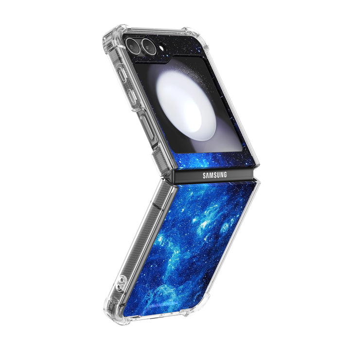 " Milky Way-Pole Ice " | Samsung Electroplated Glass Case