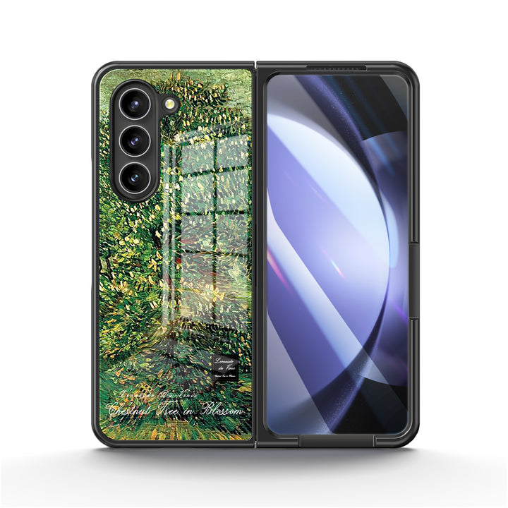 " Chestnut Tree ln Blossom " | Samsung Tempered Glass Case