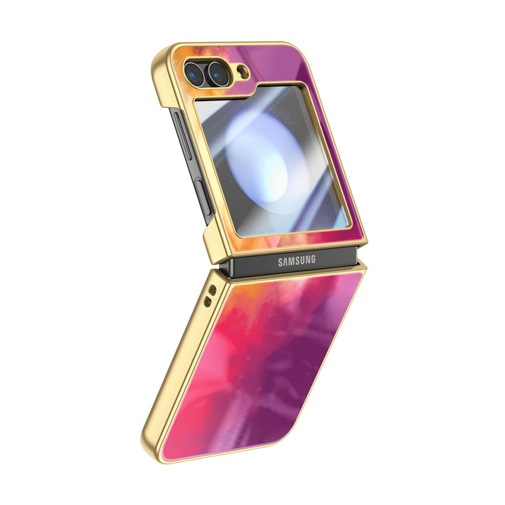 " Daisy Fuchsia " | Samsung Electroplated Glass Case