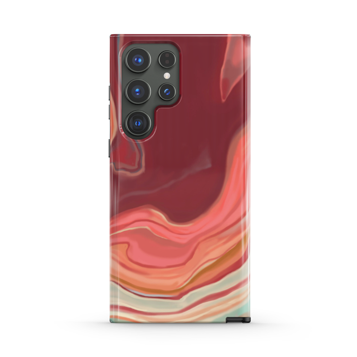 " Coral " | Samsung Liquid Silicone Case