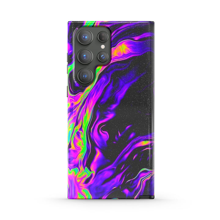 Samsung Dark Style Series | " Ghost Fire " Liquid Silicone Phone Case