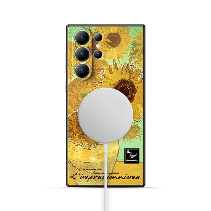 Samsung Oil Painting Series |  " Sunflower " Tough Phone Case