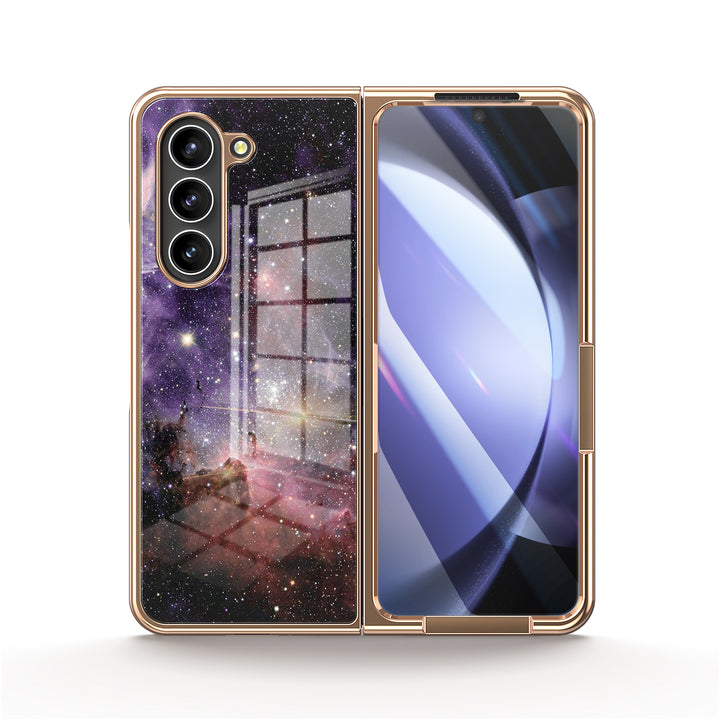 " Galactic Legend " | Samsung Tempered Glass Case