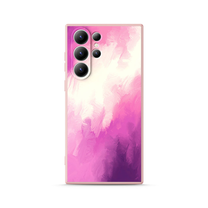 " Cherry Cream " | Samsung Liquid Silicone Case