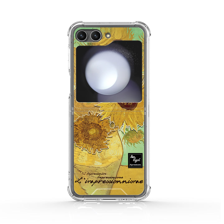 " Sunflower " | Samsung Electroplated Glass Case