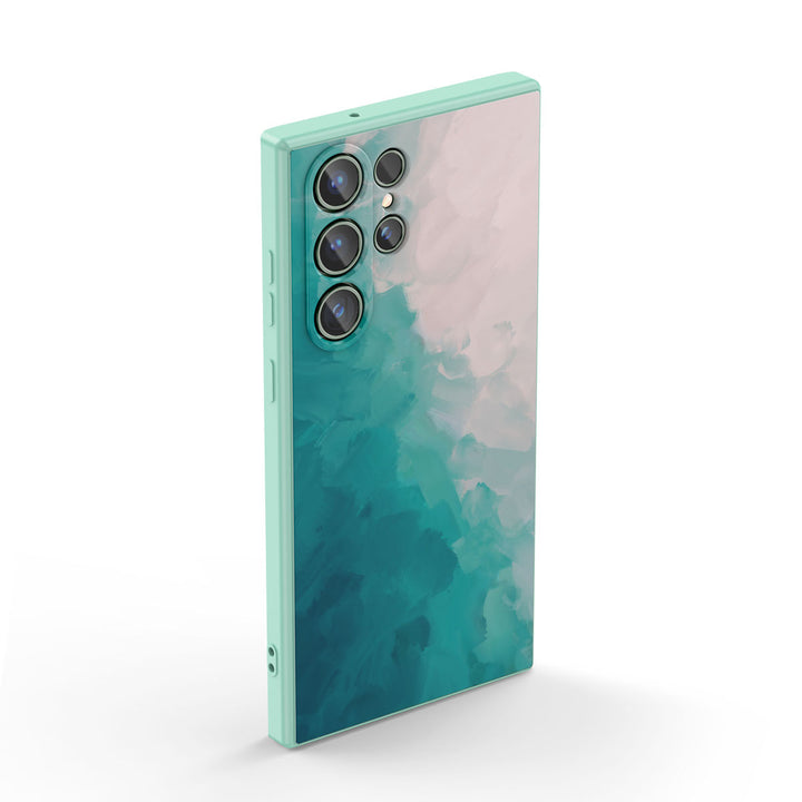 " Sand and Sea "  | Samsung Liquid Silicone Case