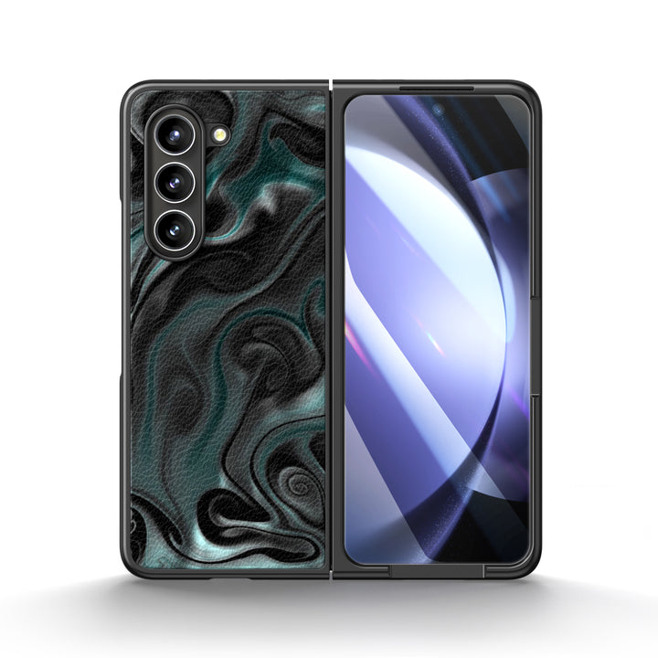 " Tomb Black " | Samsung Tempered Glass Case