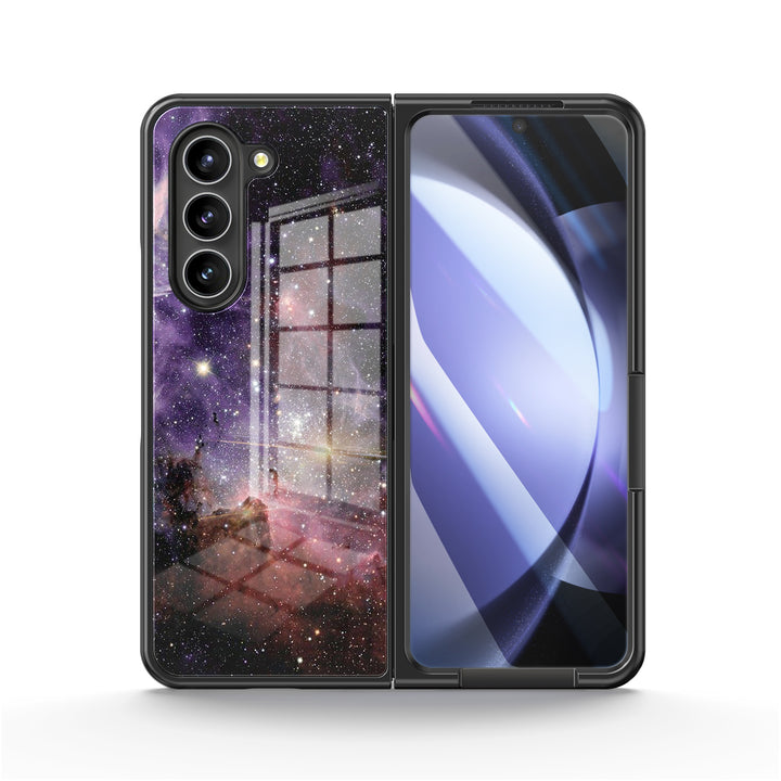 " Galactic Legend " | Samsung Tempered Glass Case