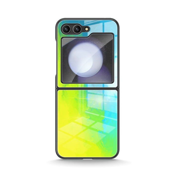 " Fluorescent Beach " | Samsung Electroplated Glass Case