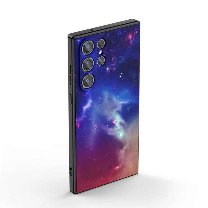 Samsung Galaxy Series | " Deep Space " Tempered Glass Phone Case