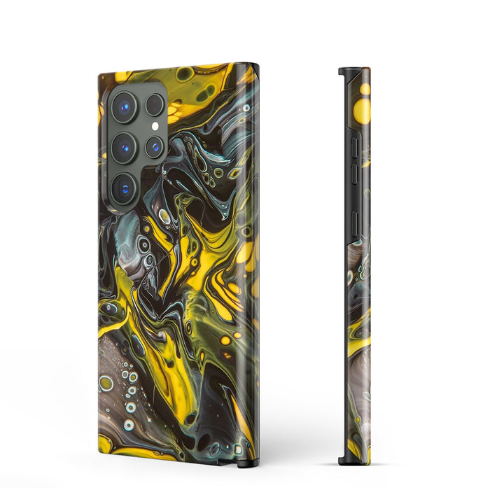 Samsung Dark Style Series | " Bumblebee " Liquid Silicone Phone Case