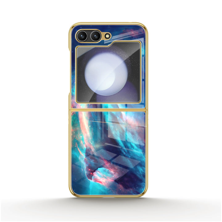 " Star Whale " | Samsung Electroplated Glass Case