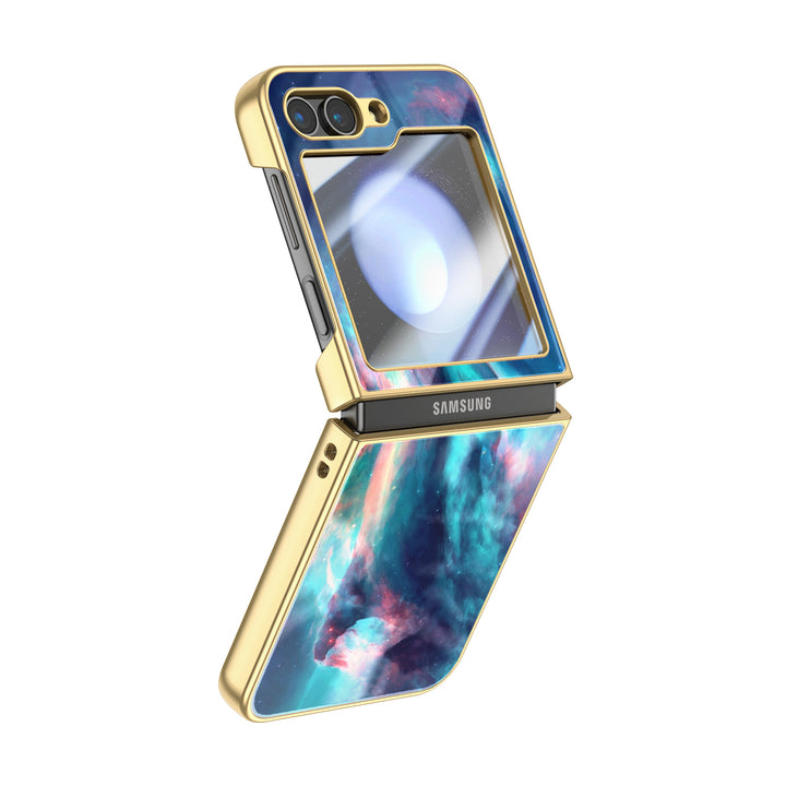 " Star Whale " | Samsung Electroplated Glass Case