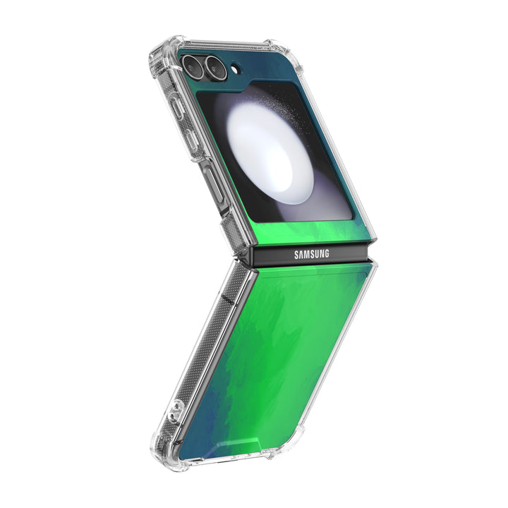 " Elf Green " | Samsung Electroplated Glass Case