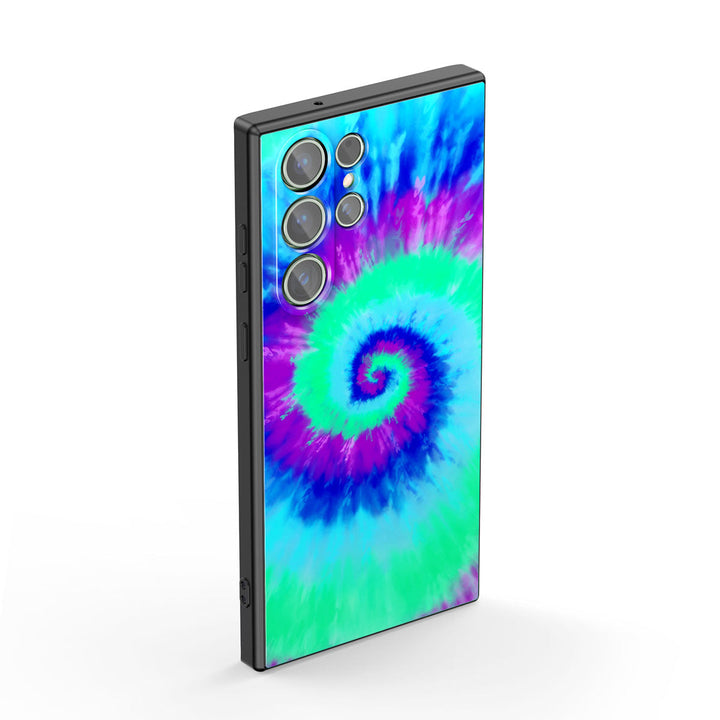 Samsung Tie Dye Series | " Aurora " Liquid Silicone Phone Case