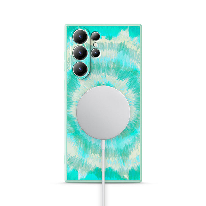 Samsung Tie Dye Series | " Islands " Liquid Silicone Phone Case