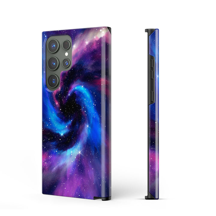 Samsung Galaxy Series | " Milky Way-Vortex " Liquid Silicone Phone Case