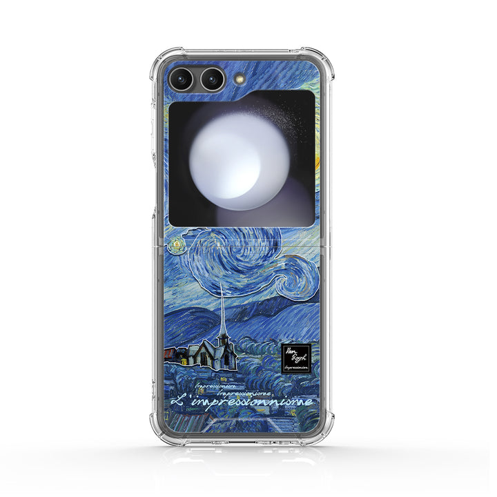 " The Starry Night " | Samsung Electroplated Glass Case