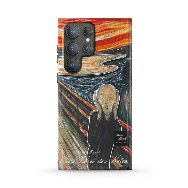 Samsung Oil Painting Series |  " The Scream " Tempered Glass Phone Case