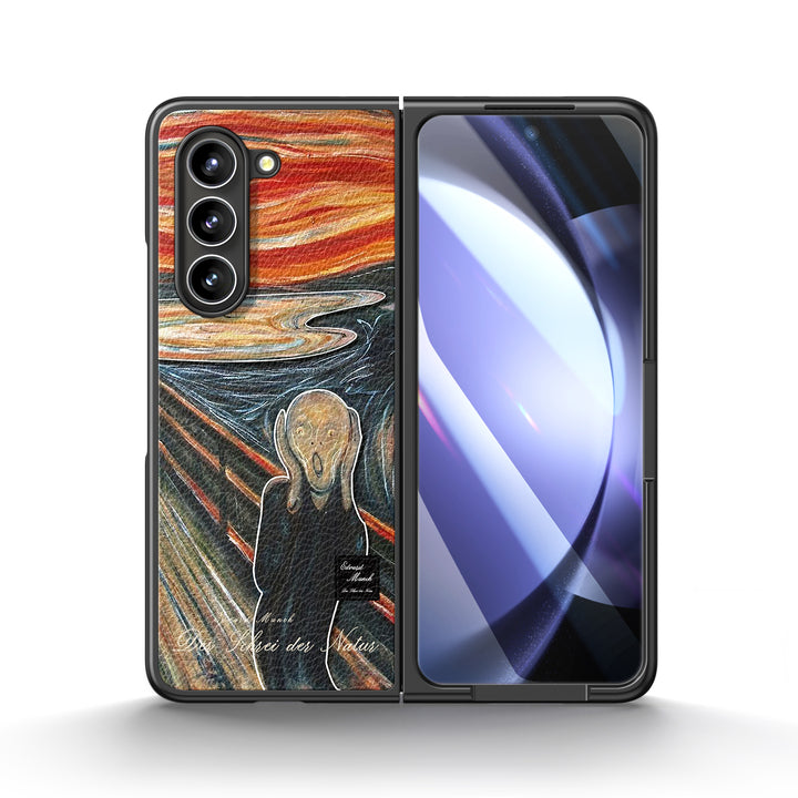 " The Scream " | Samsung Tempered Glass Case