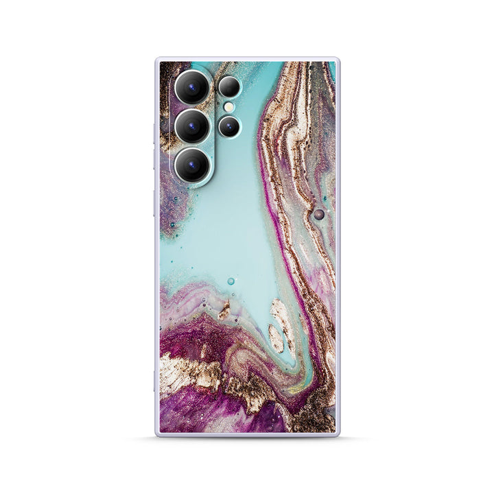 Samsung Gilt Series | " Purple Sand " Tough Phone Case