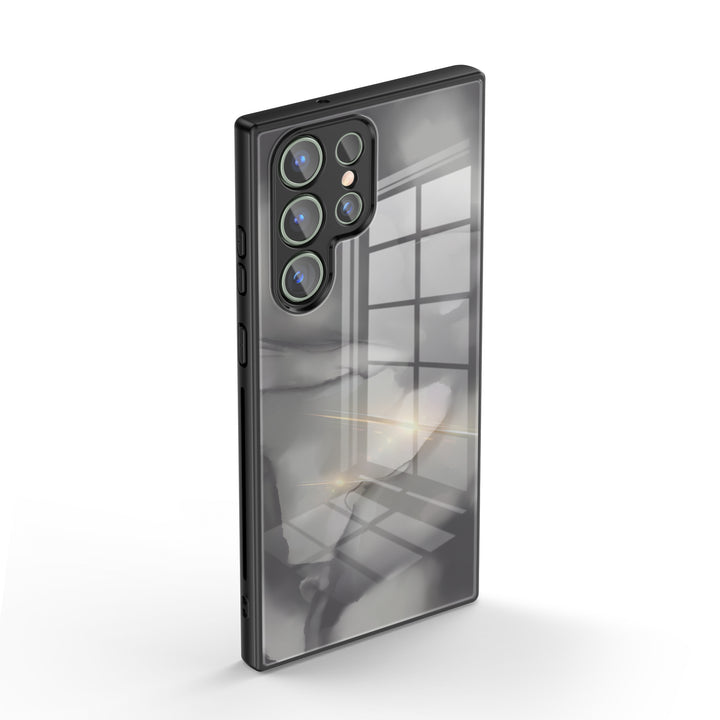 " Foggy Black "| Samsung Liquid Silicone Case