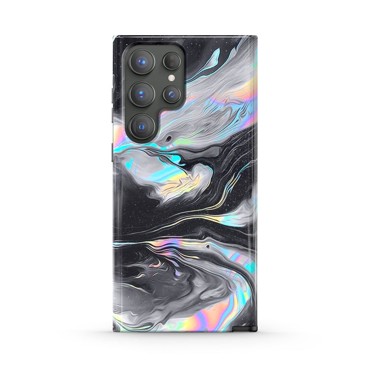 Samsung Dark Style Series | " Laser Cloud " Liquid Silicone Phone Case