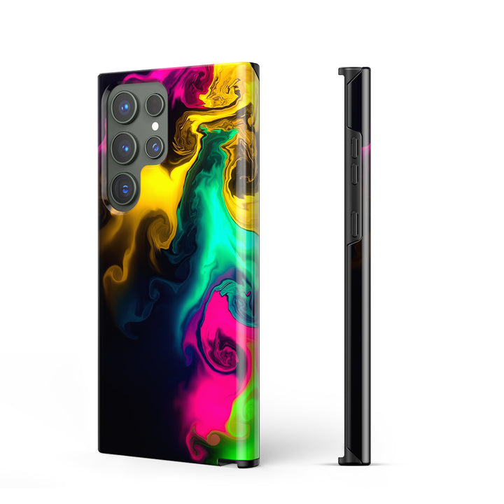 Samsung Dark Style Series | " Jhin-Colorful Cloud " Liquid Silicone Phone Case