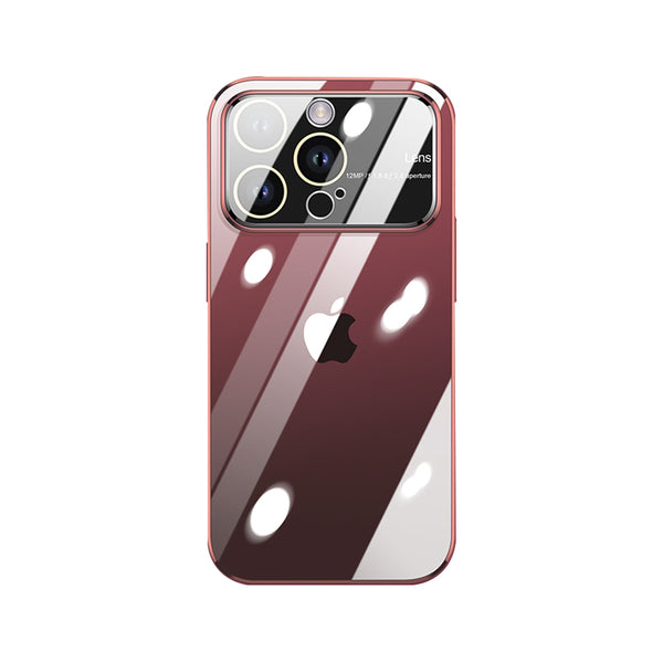 iPhone Series | HD Transparent Glass Phone Case